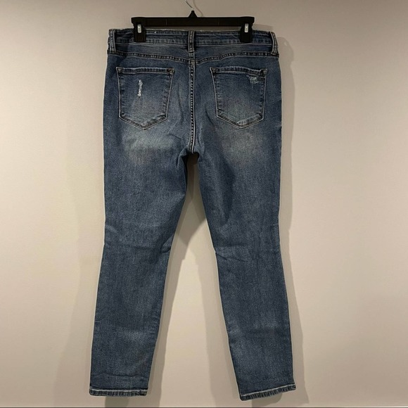 STS Blue Ankle Skinny Jeans Distressed Medium Wash Women’s 31 Nordstrom - Picture 5 of 11